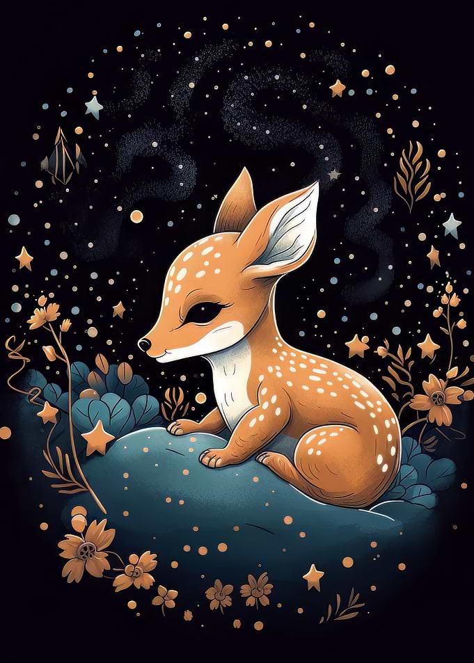 Baby Deer Sleeptime