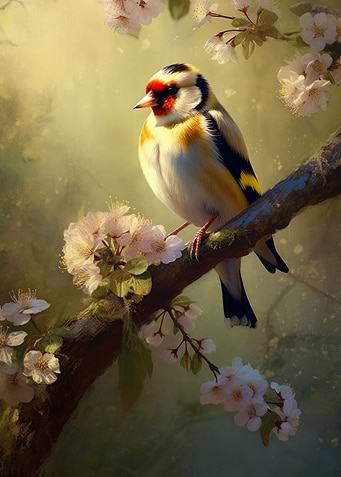 Bird Goldfinch beautiful