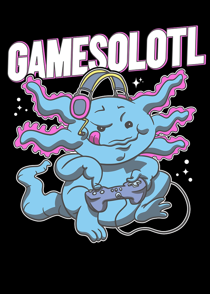 Axolotl Gamesolotl Funny