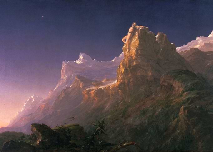 Prometheus Bound 1847 Cole