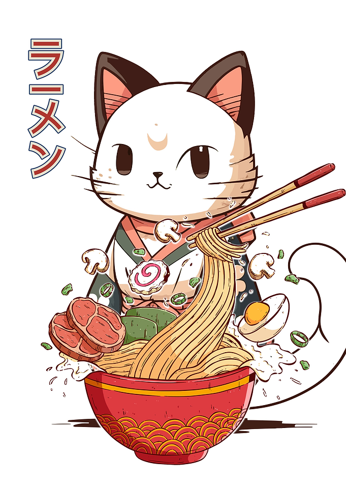 cat japan ramen