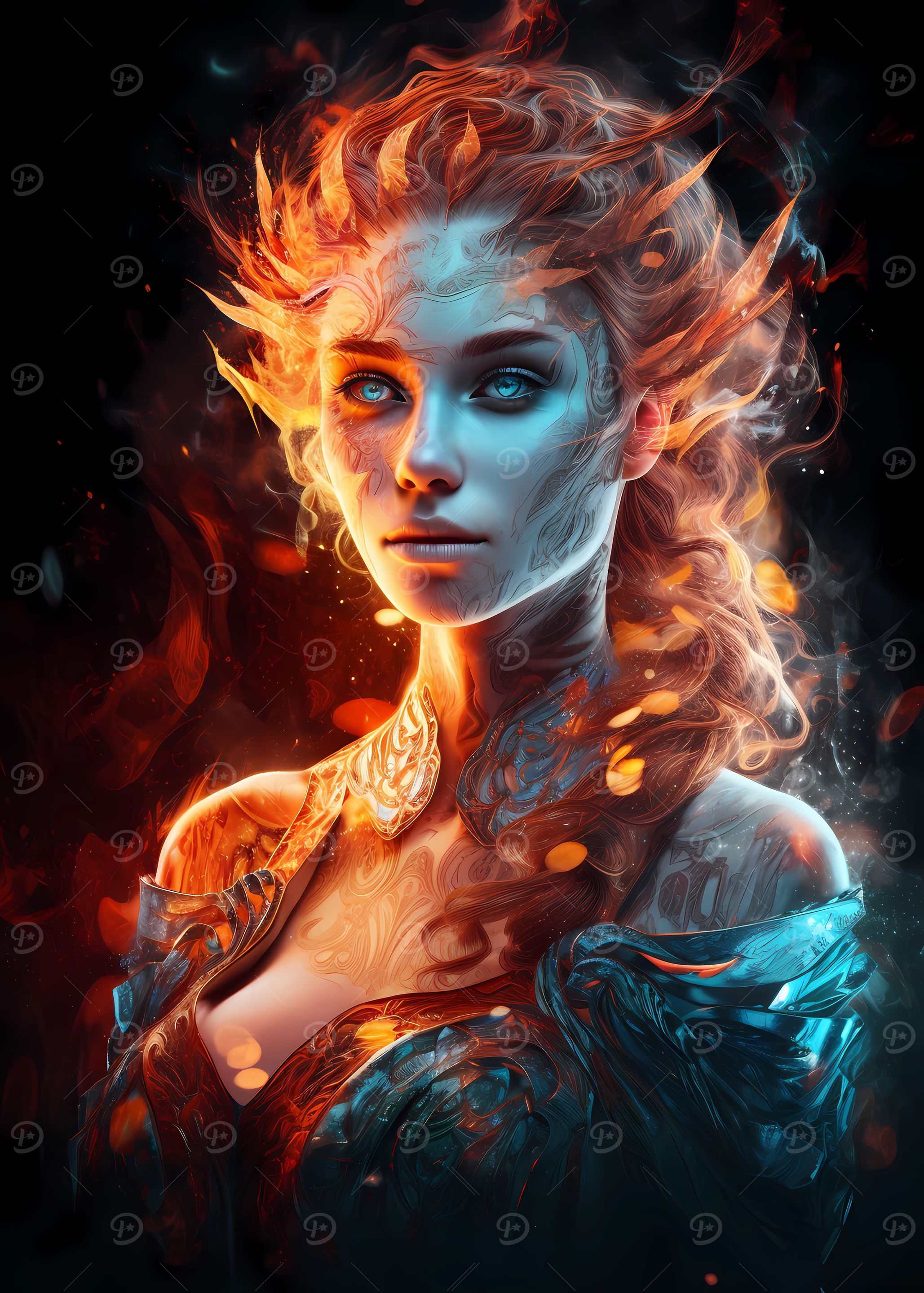 Fire and Ice Princess