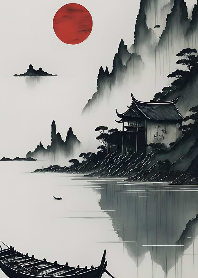 Forest mountains