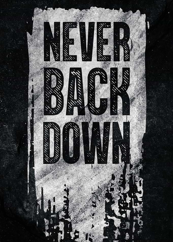 Never Back Down