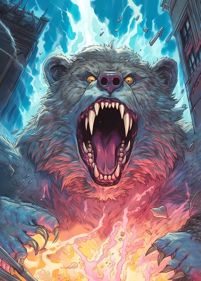 Giant Bear Attack