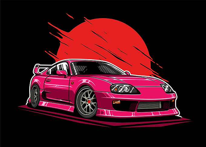 Toyota Supra MK IV Moon