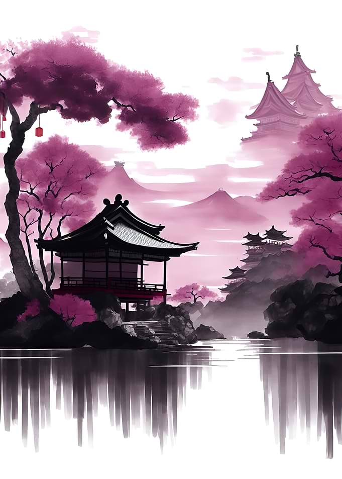 Forest mountains