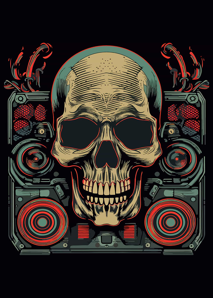 Skull and Radio Music