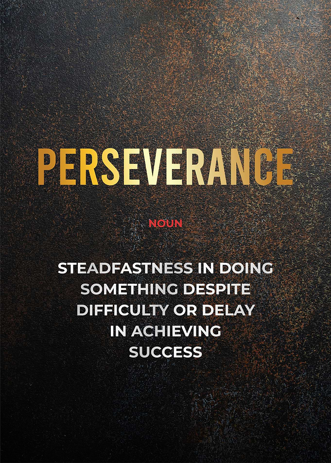 perseverance motivation