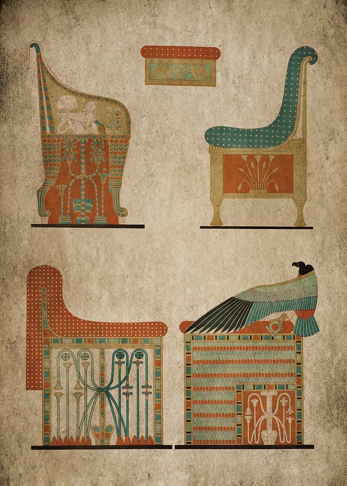 Ancient Egypt seats