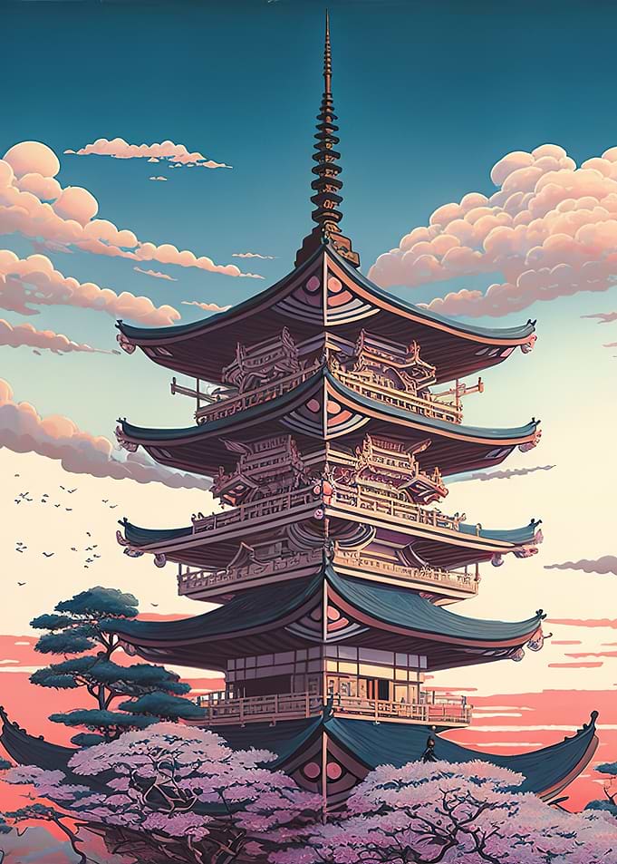 Night Japan House