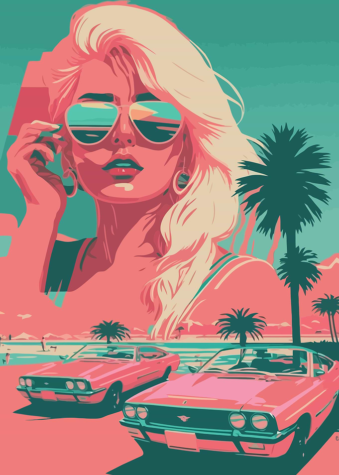 Travel Girl Beach