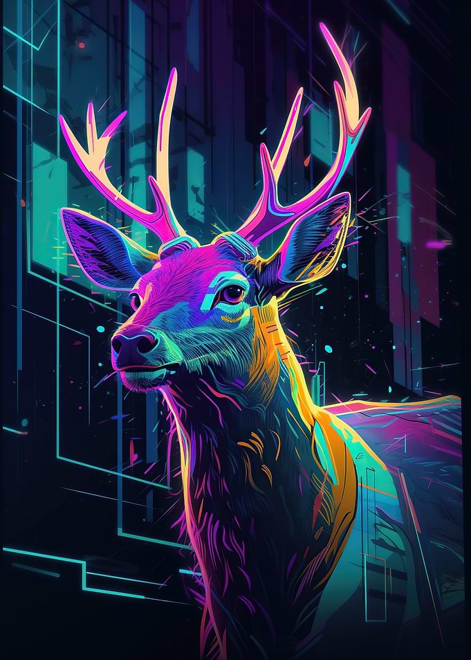 Luminous Creatures Poster