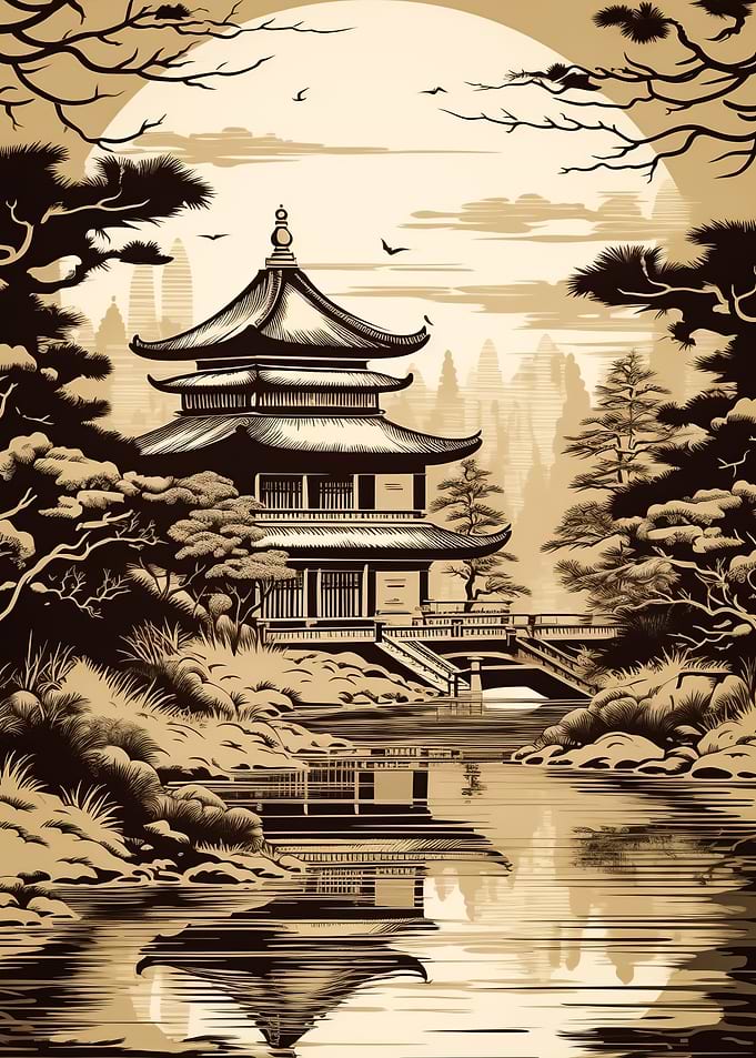 Vintage Japan Landscapes