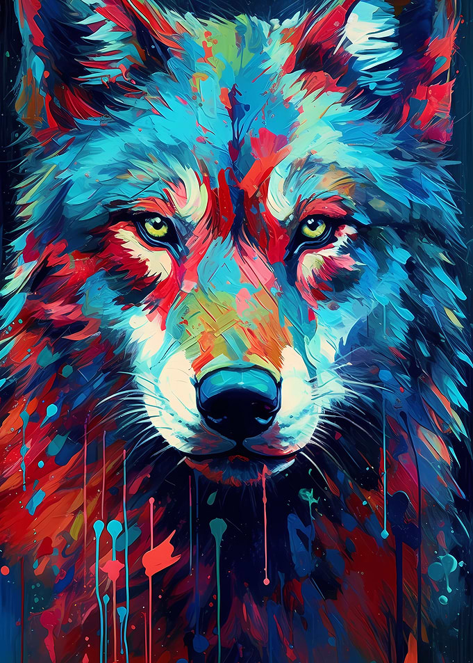 Wolf Drawing