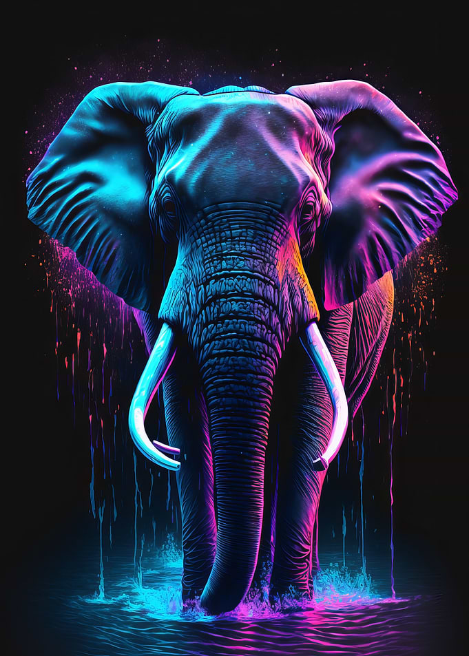 Abstract Elephant