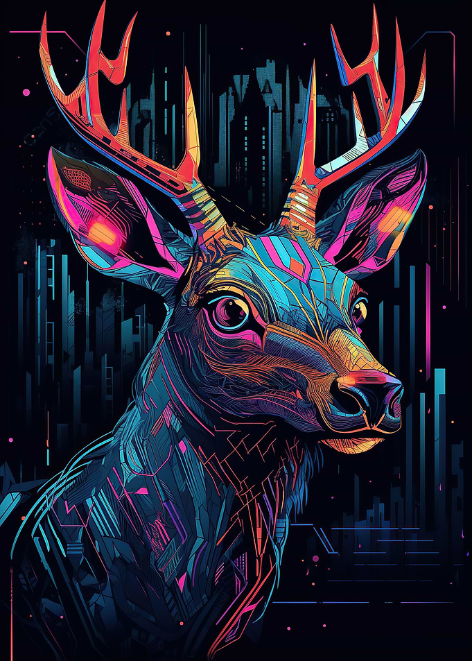 Enchanting Glow Light Deer