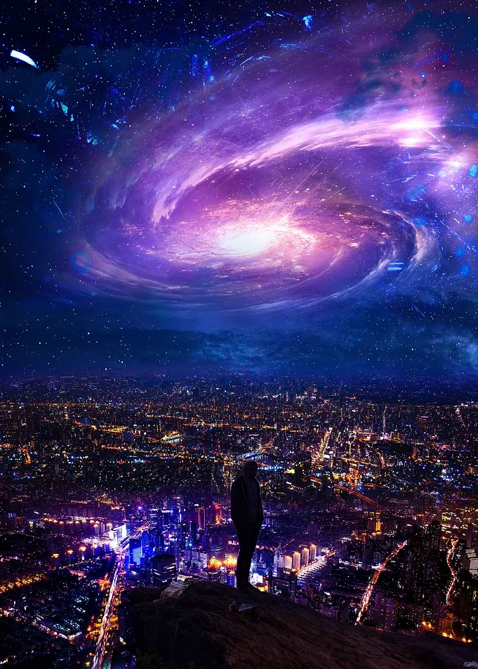 Blue Night City