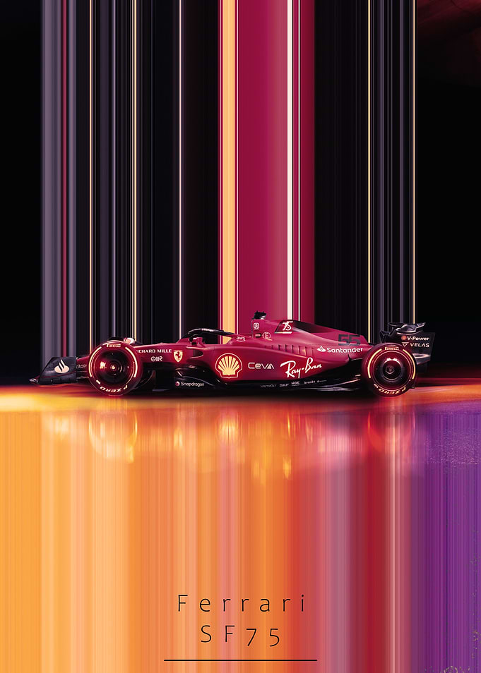 Ferrari SF75 F 1 Car