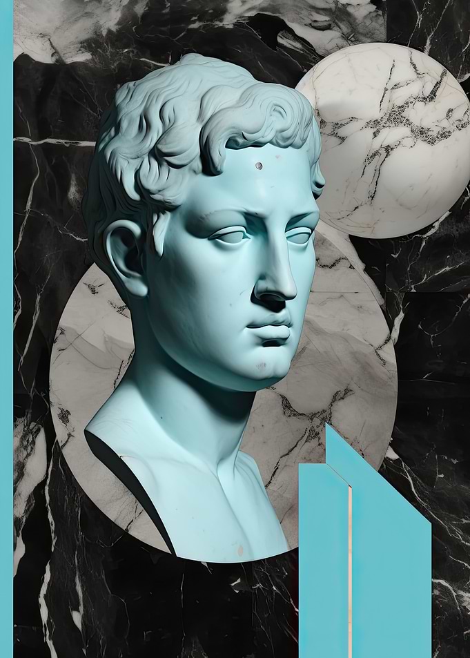Abstract Ancient Statue