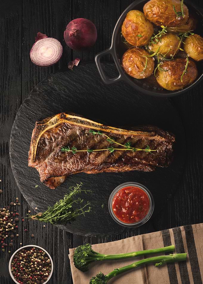 Classic beef steak
