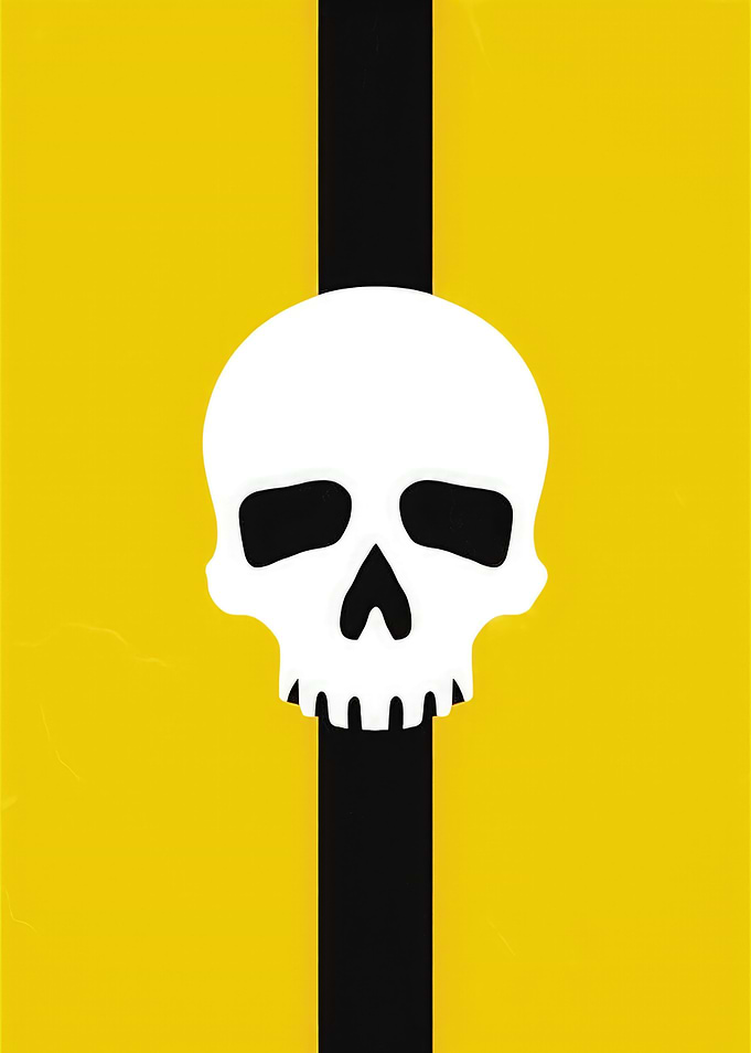 De Stijl Skull 003