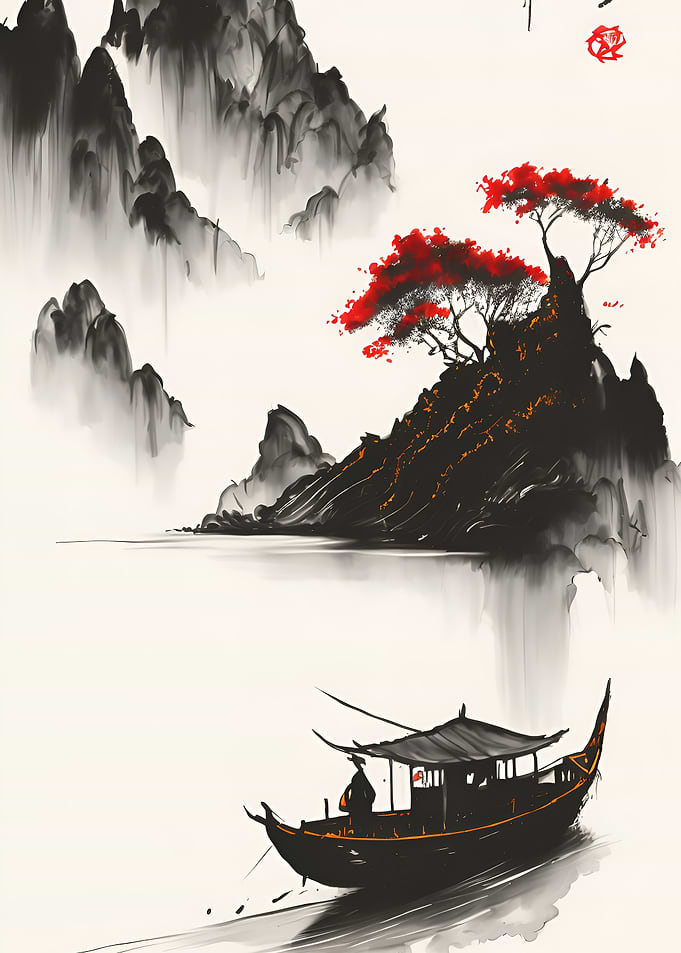 Forest mountains