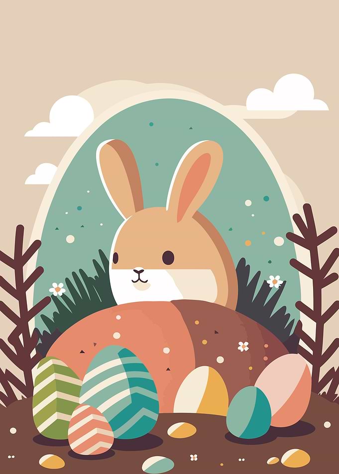 Cartoon Easter
