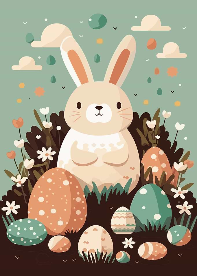 Cartoon Easter