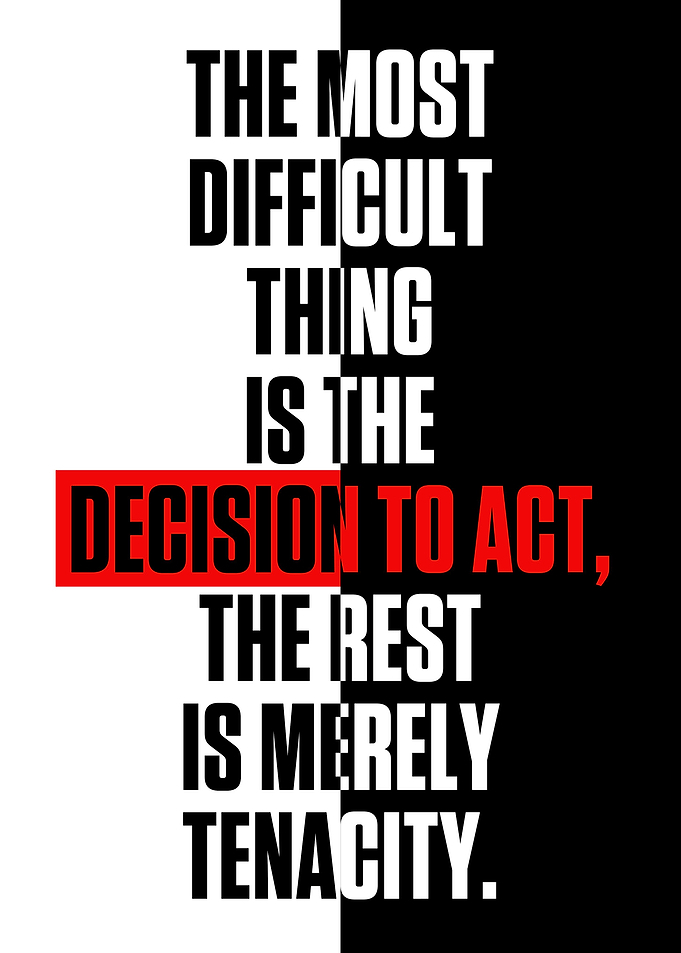 The Most Difficult Thing I