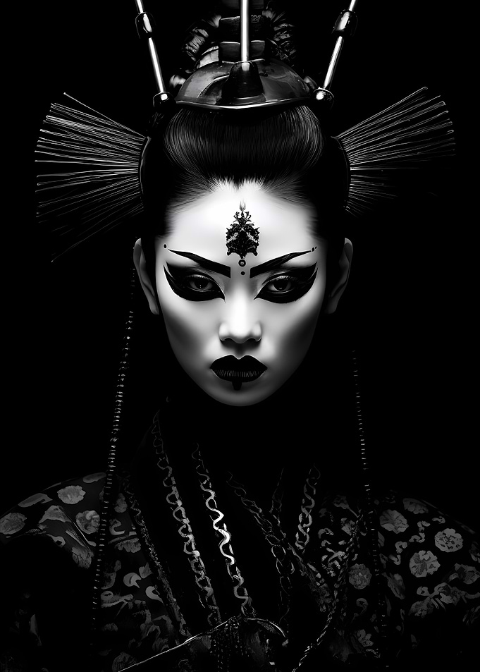 Geisha Minimalist Design