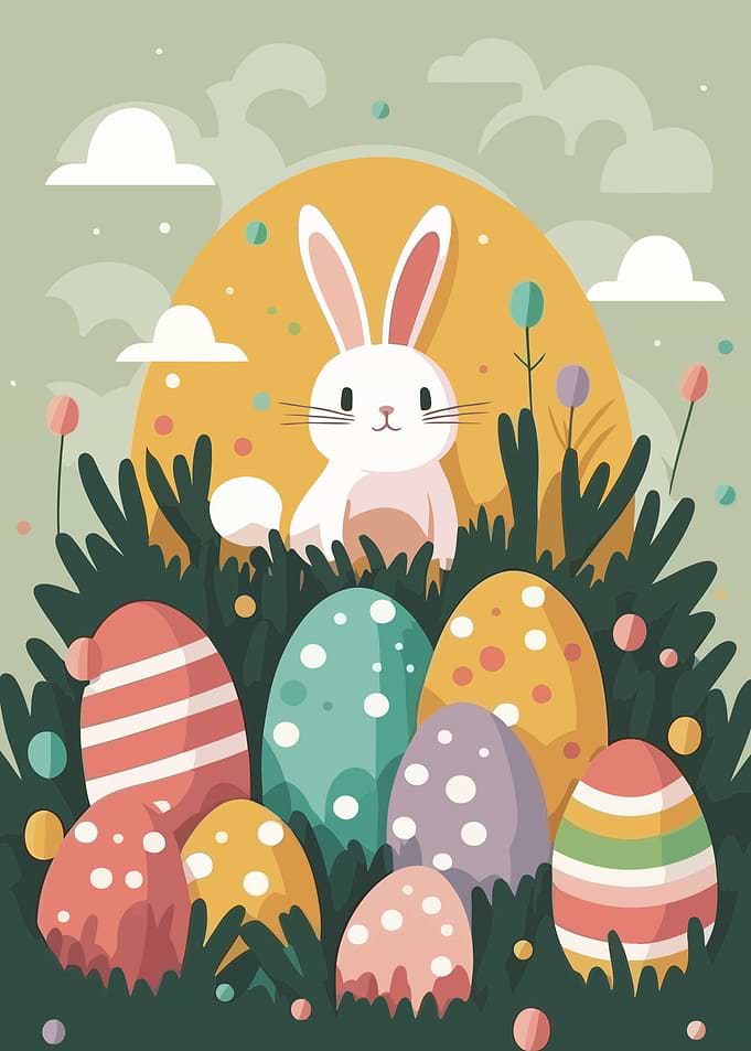 Cartoon Easter