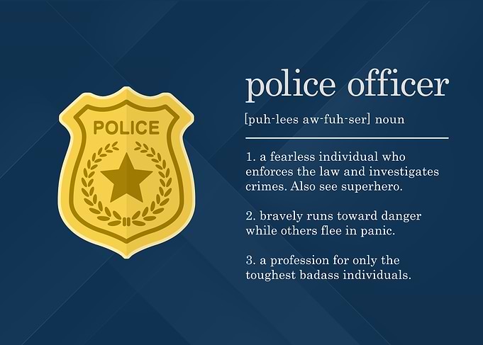 Funny Police Definition