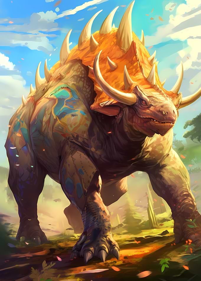 Dinosaur Triceratops