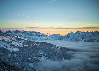 The Alps at Sunrise