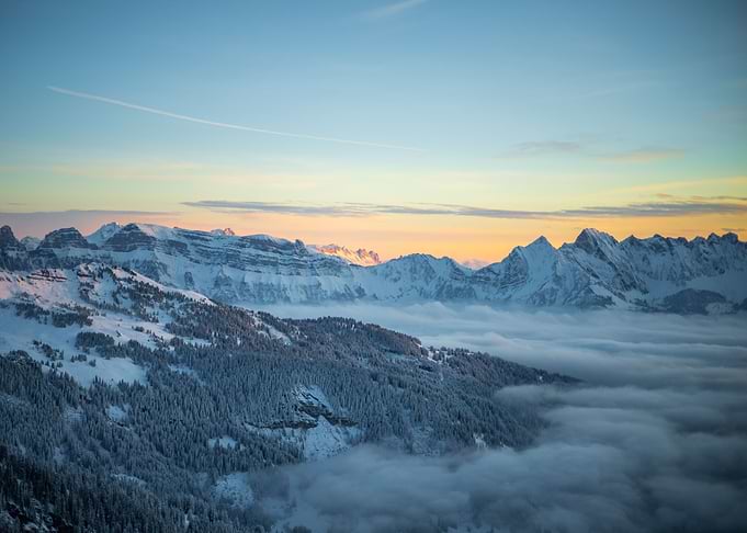 The Alps at Sunrise