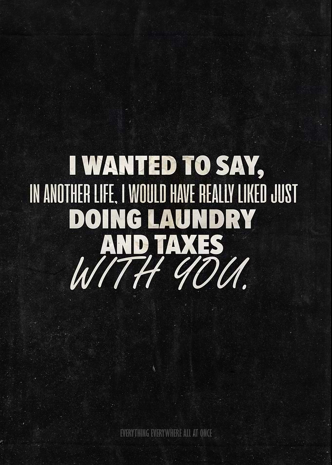 doing laundry and taxes