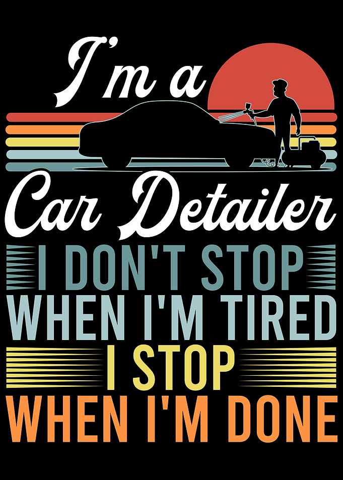Car Detailer Retro