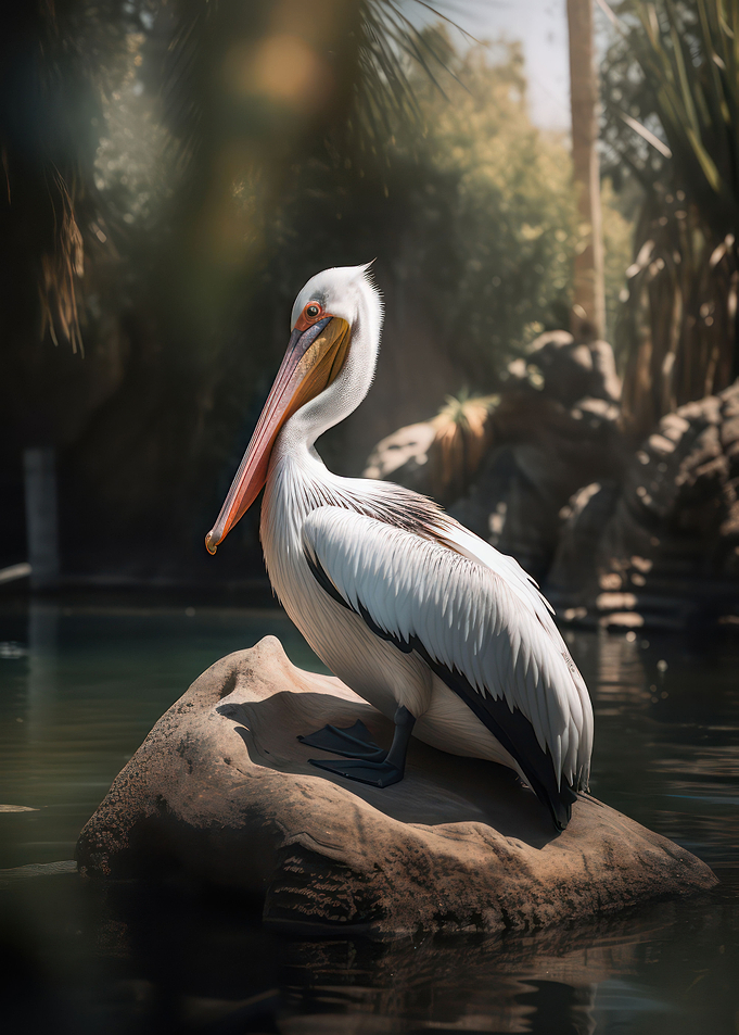 Gorgeous pelican