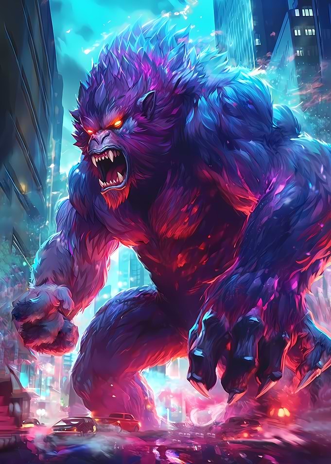 Giant Gorrila Beast