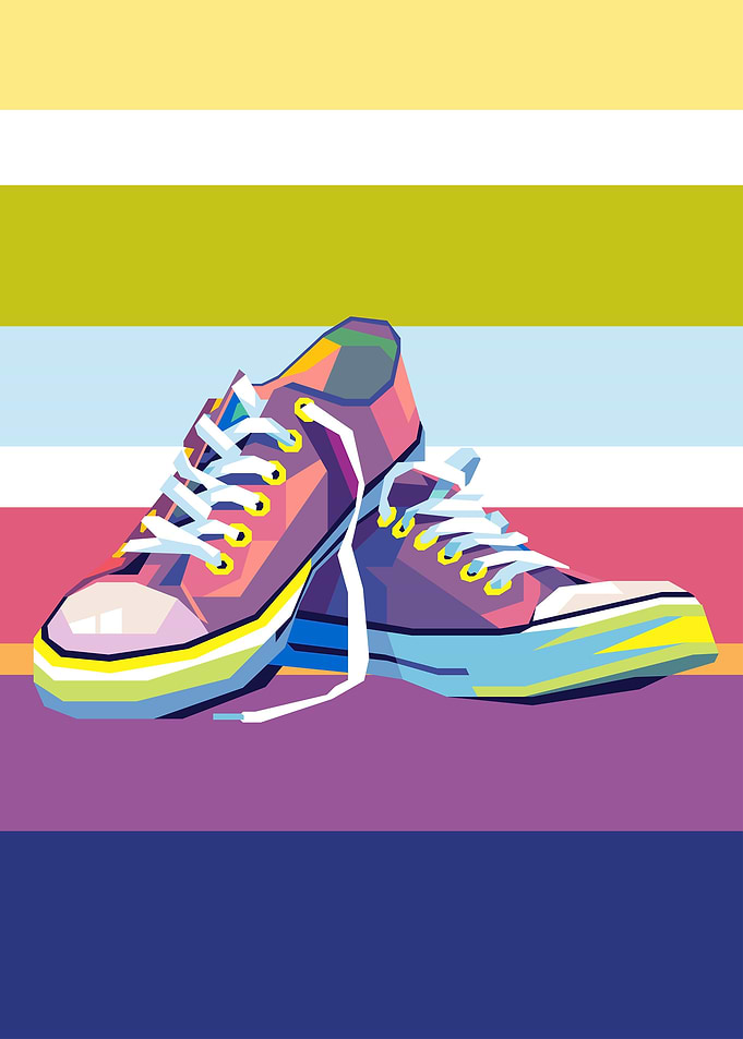 Shoes Pop Art
