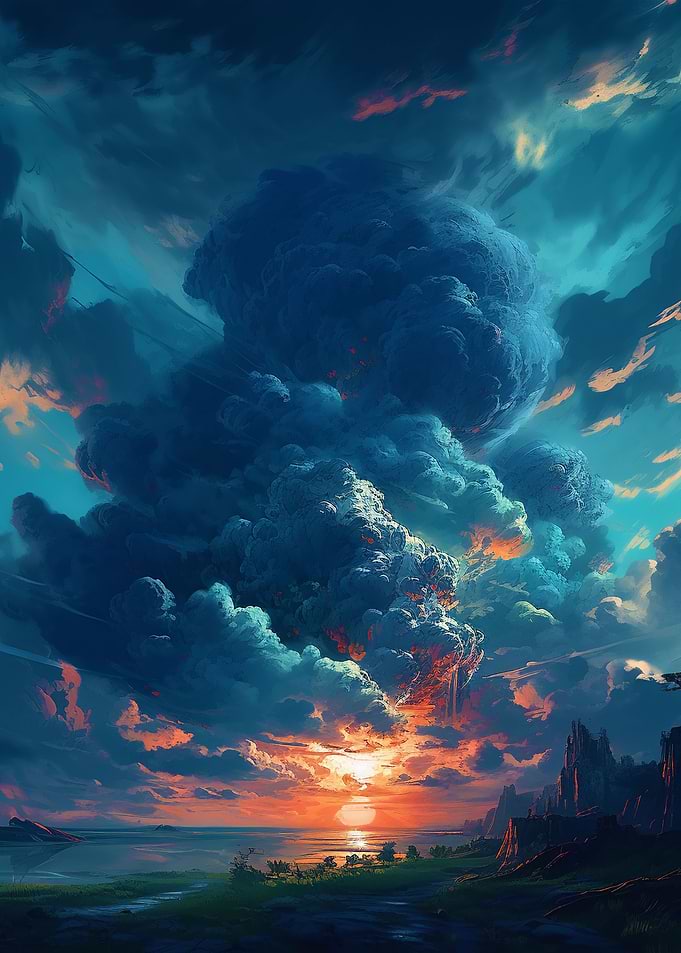 Majestic Dawn in the Forgo