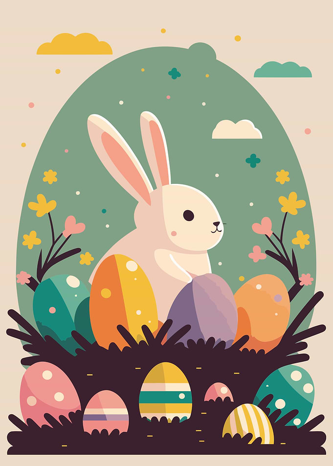 Cartoon Easter
