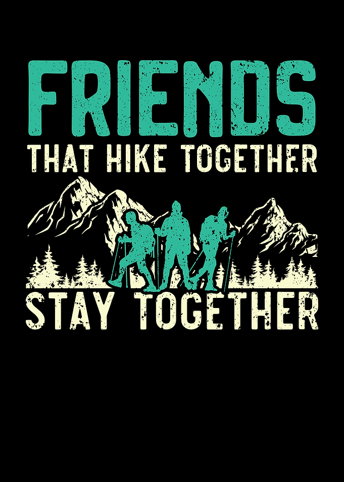 Hiking Couple Hiking Buddy