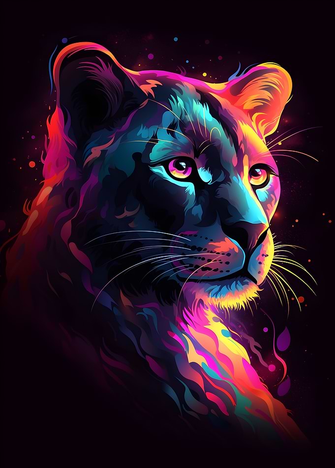 Neon Panther
