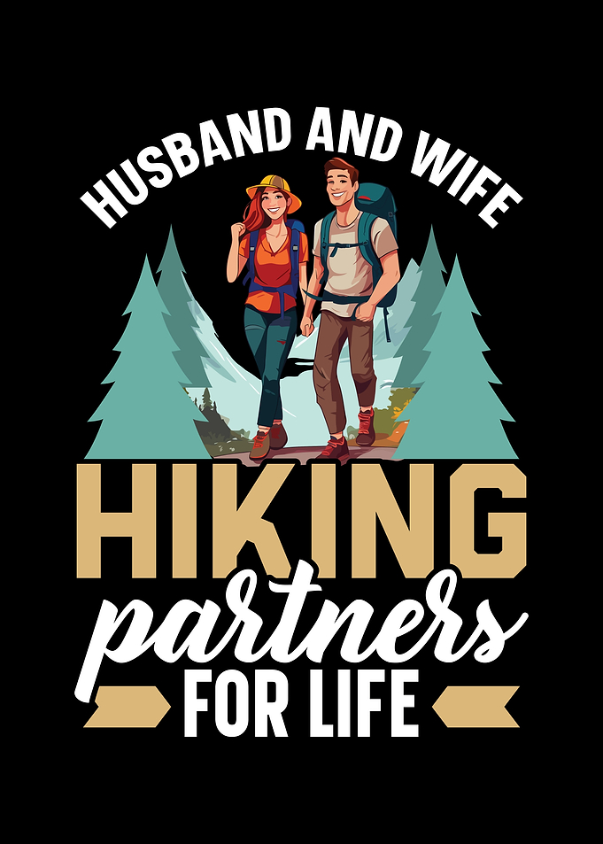 Hiking Couple Hiking Buddy
