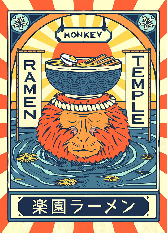 Japanese Myth Monkey