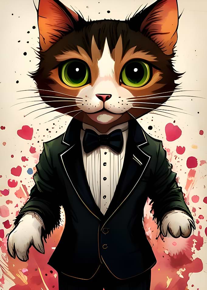 Tuxedo Cat
