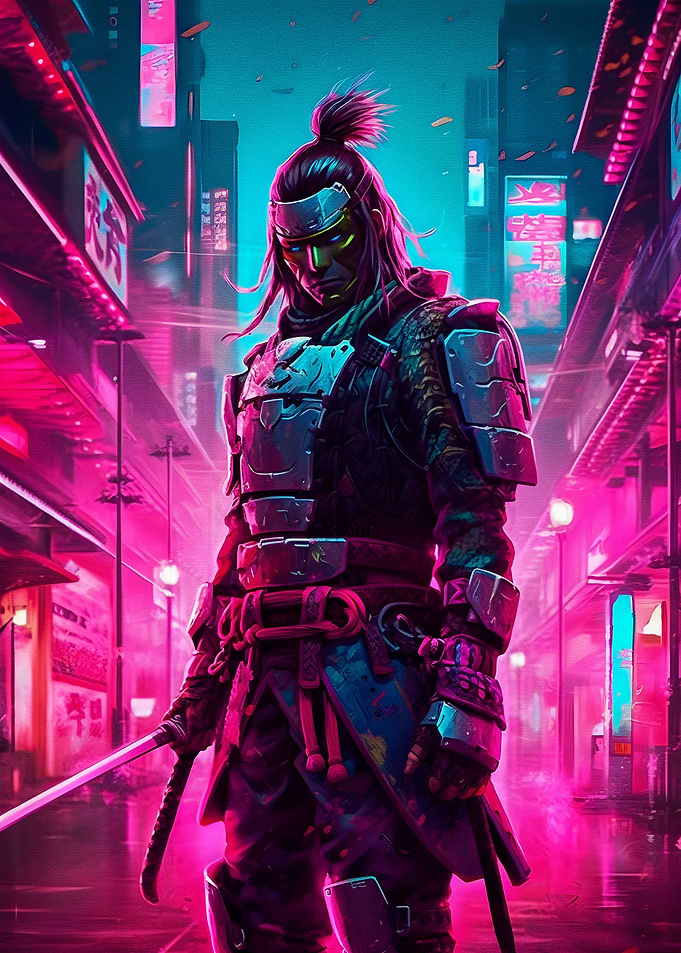 Samurai Cyberpunk 01