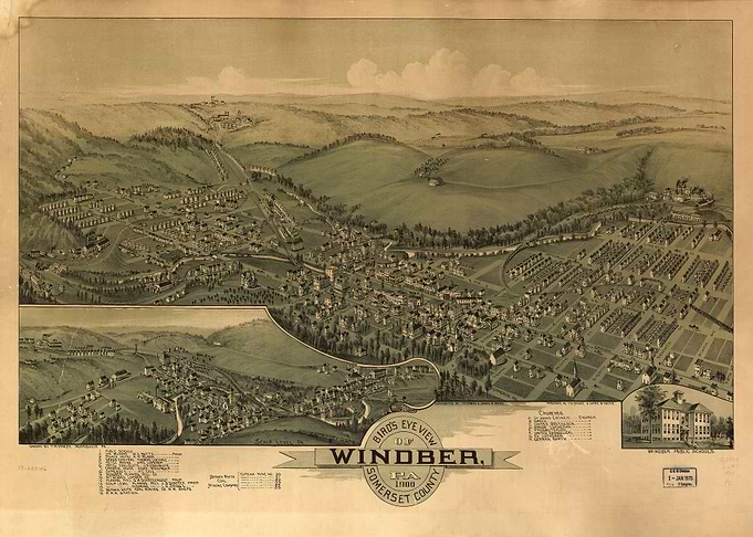Windber PA 1900